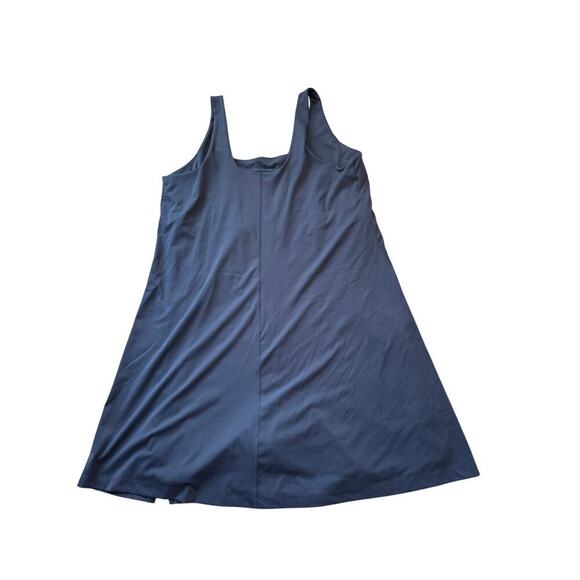 Old Navy Dress size Women's XXL TALL/LONG NAVY BLUE, Stretchy; built in shorts - Picture 2 of 8